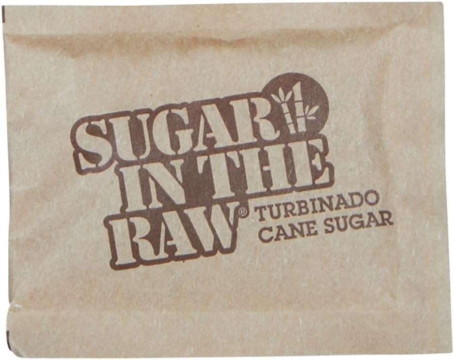 Sugar In The Raw Granulated Turbinado Cane Sugar On The Go Packets, No Erythritol, Pure Natural Sweetener, Hot & Cold Drinks, Coffee, Baking, Vegan, Gluten-Free, Non-GMO, 200 Count Packets (2-Pack) - Image 5