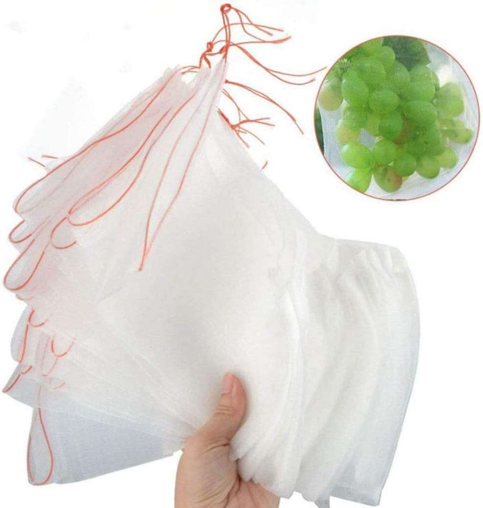 AKOAK 20 Count Insects Mosquito Bug Nets Barrier Bags Garden Plant Fruit Flower Protect Bags Garden Netting Bags for Protecting Your Plant Fruits Flowers(5.9" x 9.8" /15cm x 25cm) - Image 7