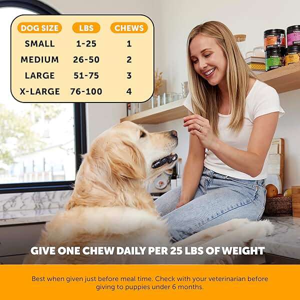 Dog Allergy Relief Immunity Chews - Paw Licking, Itching & Seasonal Allergies - with Colostrum, Probiotics, Turmeric & Salmon Oil - Vet Recommended Anti-Itch Supplement for Dogs (Salmon, 90 Ct) - Image 5
