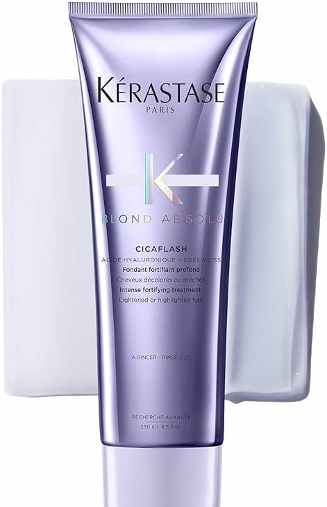 Kerastase Blond Absolu Cicaflash Conditioner - For Bleached & Damaged Hair, Strengthens & Nourishes, With Hyaluronic Acid, Protects Against Breakage - Product Image