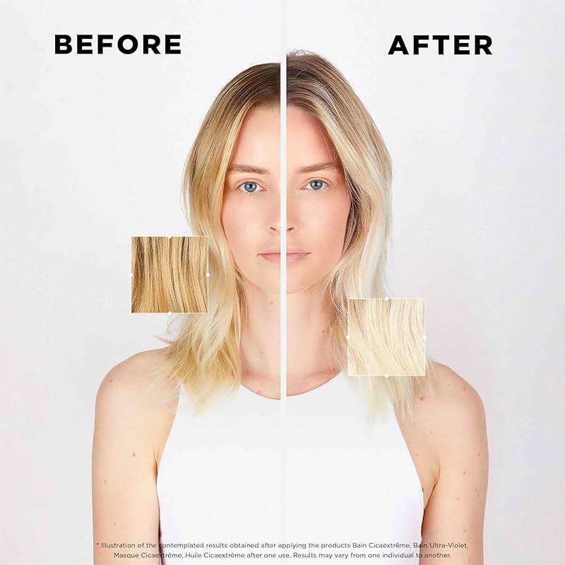 Kerastase Blond Absolu Cicaflash Conditioner - For Bleached & Damaged Hair, Strengthens & Nourishes, With Hyaluronic Acid, Protects Against Breakage - Image 3