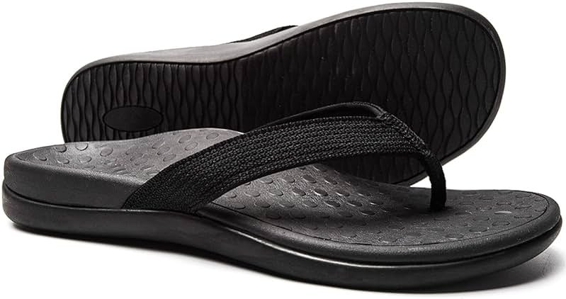 LLSOARSS Plantar Fasciitis Feet Sandal with Arch Support - Best Orthotic flip Flops for Flat Feet,Heel Pain- for Women - Product Image