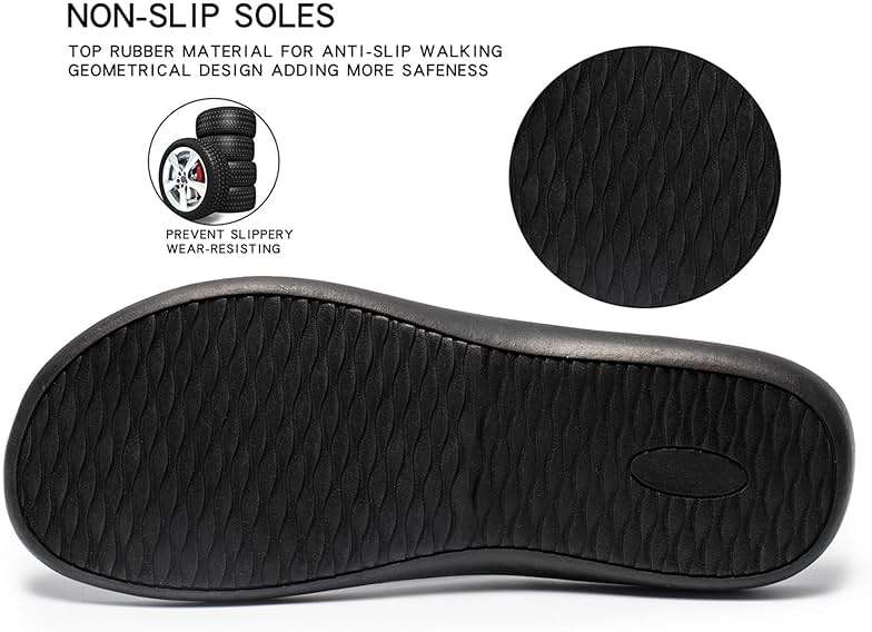 LLSOARSS Plantar Fasciitis Feet Sandal with Arch Support - Best Orthotic flip Flops for Flat Feet,Heel Pain- for Women - Image 5