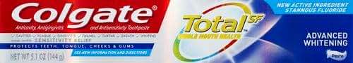 Colgate Total Whitening Toothpaste, Advanced Whitening, 5.1 Ounce - Image 15