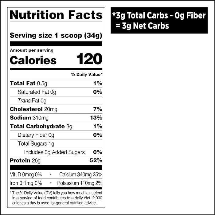 Quest Nutrition Salted Caramel Protein Powder, 26g Protein, 1g Sugar, Low Carb, Gluten Free, 1.6 Pounds, 24 Servings - Image 7