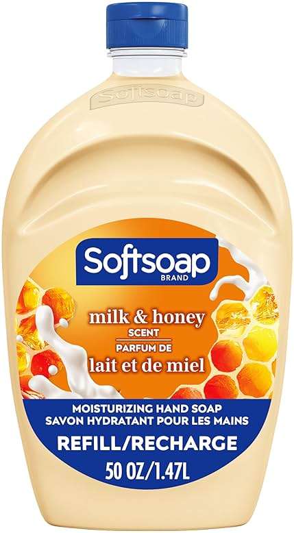 Softsoap Milk & Honey Scented, Liquid Hand Soap Refill, 50 Ounce - Image 1