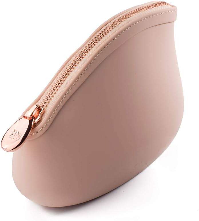 Small Makeup Bag by Pudinbag | The Premium Silicone Purse Bag | Vegan Hygenic Eco-friendly | Water and Heat Resistant - Image 1