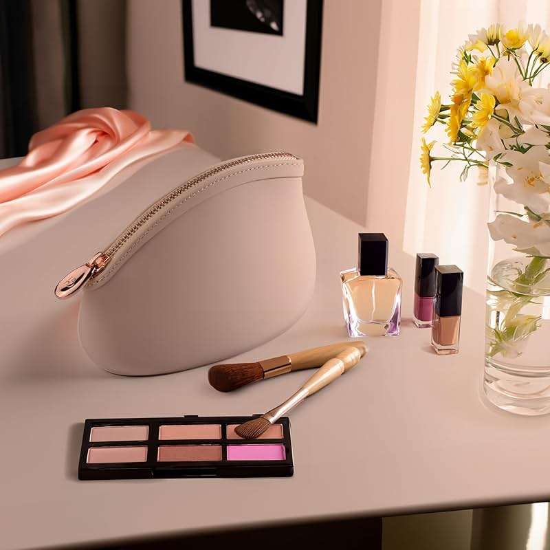 Small Makeup Bag by Pudinbag | The Premium Silicone Purse Bag | Vegan Hygenic Eco-friendly | Water and Heat Resistant - Image 2