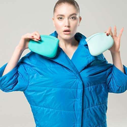 Small Makeup Bag by Pudinbag | The Premium Silicone Purse Bag | Vegan Hygenic Eco-friendly | Water and Heat Resistant - Image 5