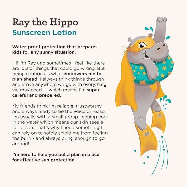 Aveeno Kids Continuous Protection Zinc Oxide Broad Spectrum Sunscreen Lotion for Kids’ Sensitive Skin. SPF 50 Oxybenzone Free Sunscreen, Tear- and Sweat-Free and Water-Resistant, Non-Greasy, 3 Fl Oz - Image 7