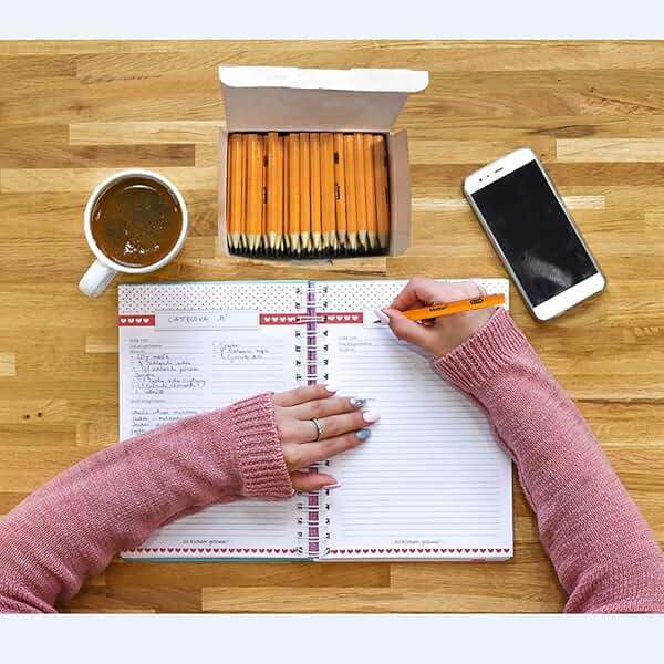 Madisi Golf Pencils, #2 HB Half Pencils, 3.5" Mini Pencils, Pre-Sharpened, 6 Boxes, 864 Count - Image 2