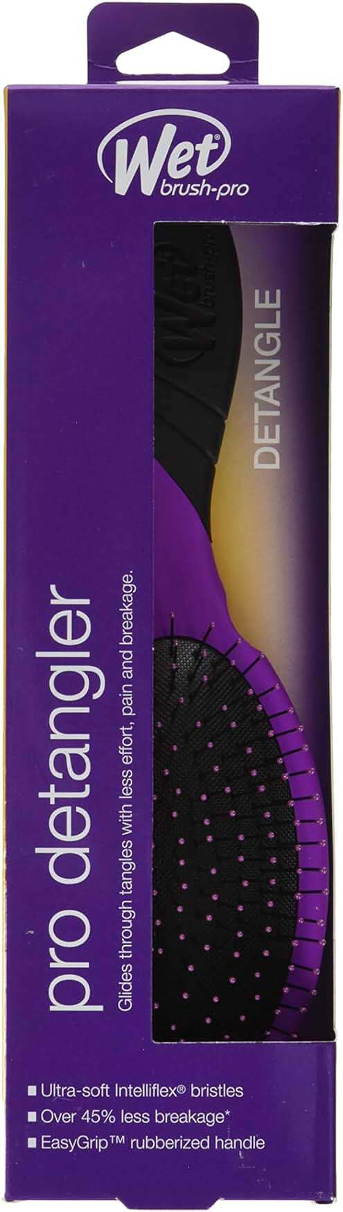 Wet Brush Pro Detangler Brush - Purple 1 Pc - Image 2