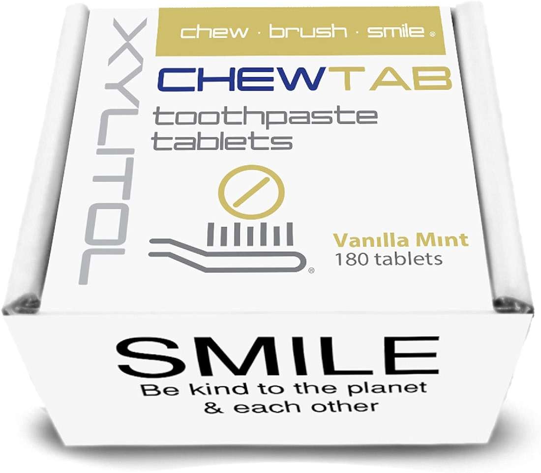 Weldental Chewtab Toothpaste Tablets Vanilla Mint Refill - Image 1