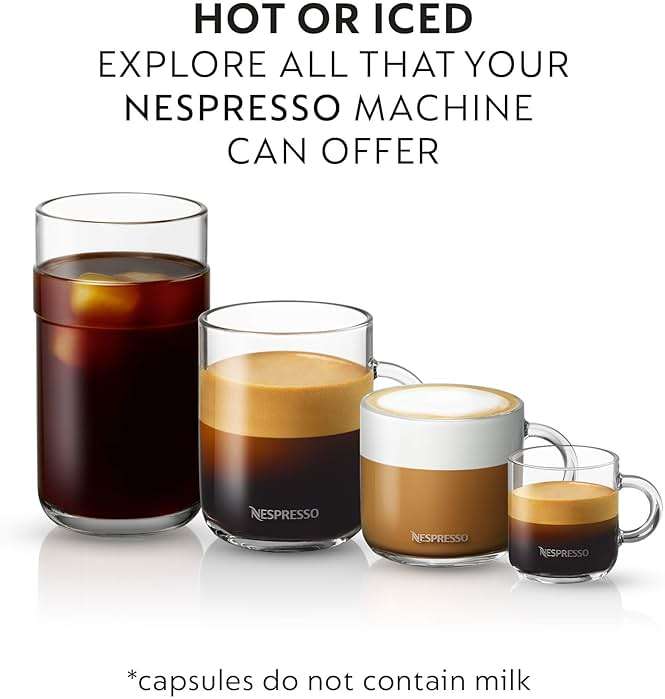 Nespresso Capsules Vertuo, Double Espresso Chiaro, Medium Roast Espresso Coffee, 30-Count Coffee Pods, Brews 2.7oz. - Image 7