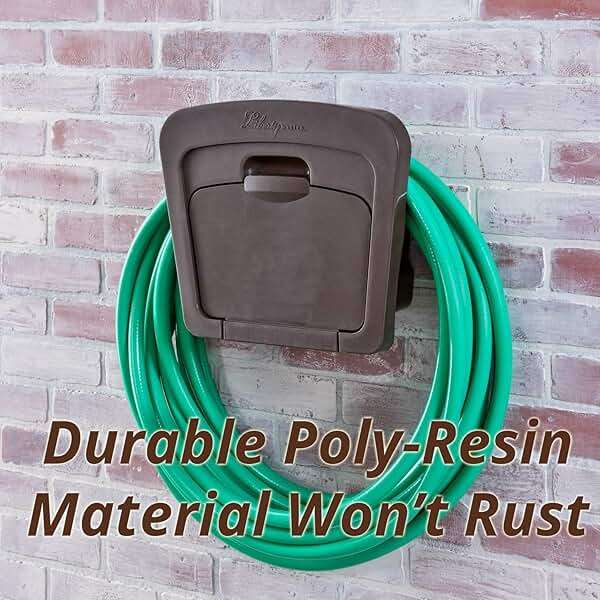 Liberty Basics 501 Garden Hose Hanger w/Storage Compartment - Image 5