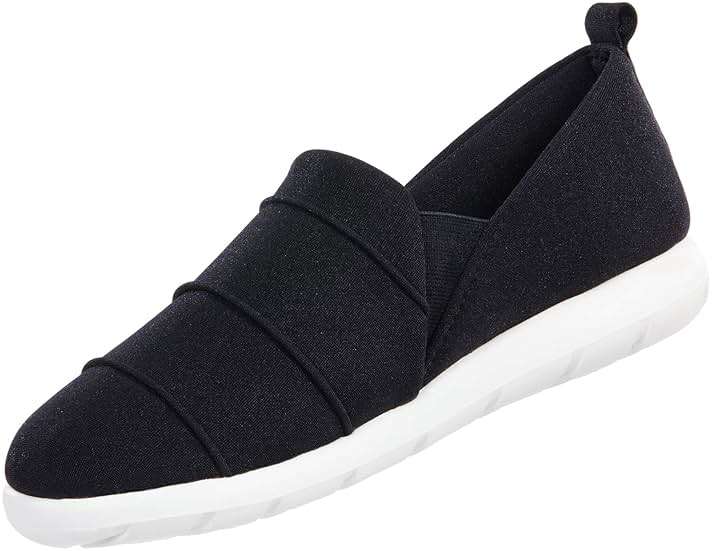 isotoner Zenz Women's Serenity Stretch Satin Slipper, Slip-On Shoe - Image 1