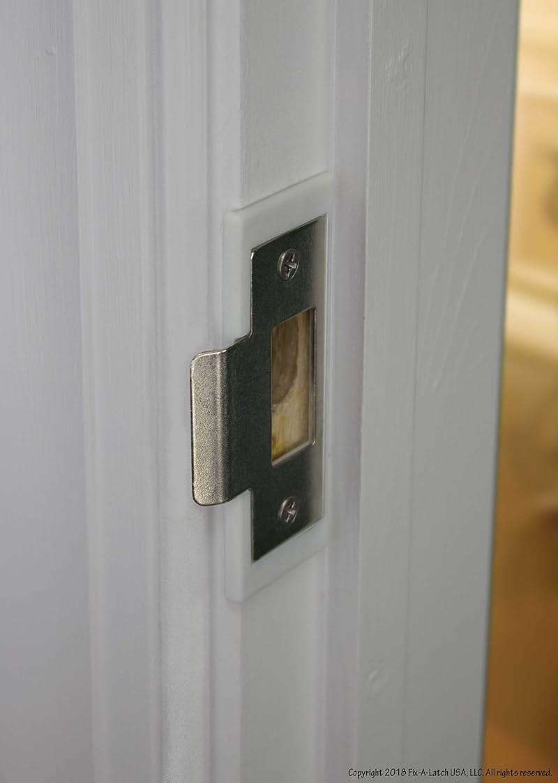 Fix-A-Latch Interior 2-Pack with Satin Nickel Finish - Image 2