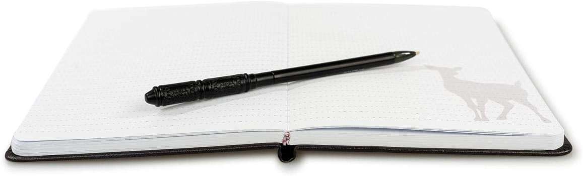 Harry Potter Always Patronus Journal Diary with Severous Snape Wand Replica Pen - 192 Lined Pages - Book & Movie Gift for Kids, Girls, Boys, Teens, Adults - 8.5" x 6" - Image 4