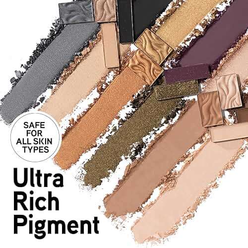 Physicians Formula Murumuru Butter Eyeshadow, 12-Shade Ultra-Creamy Palette with Murumuru & Tucuma Butters, Silky Soft Blendable Formula – Sultry Nights - Image 2