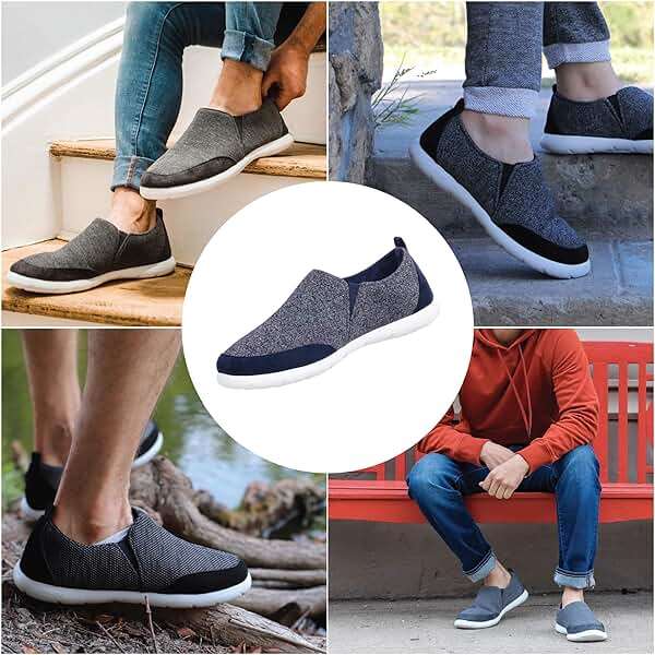 Men's Zenz Active Slip-On: Ultra-Soft Casual Shoes with Flexible Support & Breathable Mesh - Image 3
