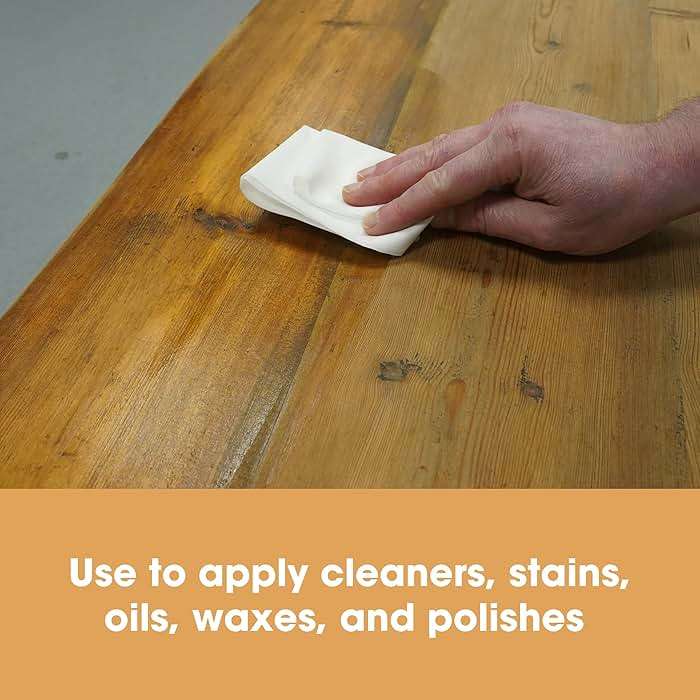 Furniture Clinic Lint Free Cotton Cloths | Eco-Friendly and Reusable Multi-Purpose Application Rags | for Furniture, Home, Office, Oiling and Waxing | Hypoallergenic | Quick-Drying | 3 Pack - Image 4