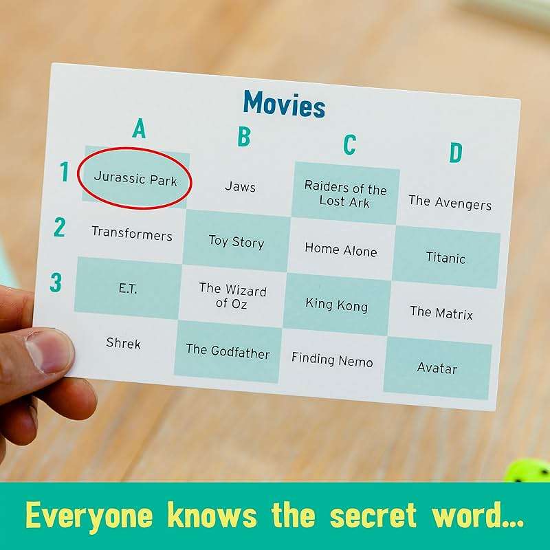 The Chameleon, Award-Winning Bluffing Board Game for Families & Friends for 3-8 Players - Image 3