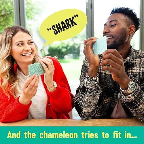 The Chameleon, Award-Winning Bluffing Board Game for Families & Friends for 3-8 Players - Image 6