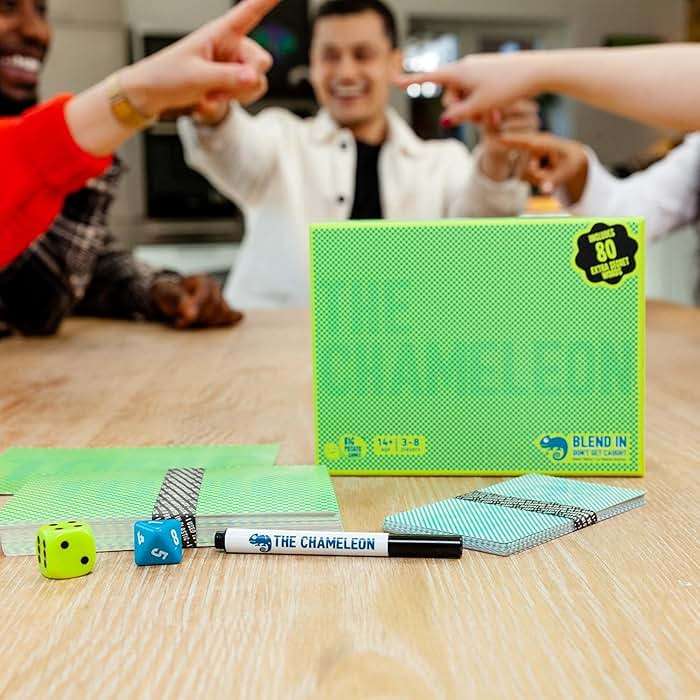 The Chameleon, Award-Winning Bluffing Board Game for Families & Friends for 3-8 Players - Image 7