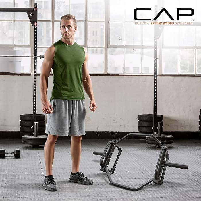 CAP Barbell Olympic Trap Bar and Shrug Bar for Deadlifts - Image 6