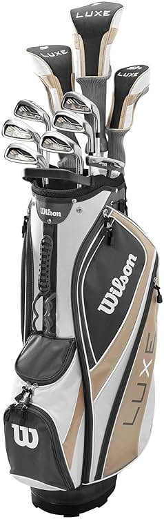 Wilson Women's Complete Golf Club Cart Bag Package Sets - Ultra, Ultra Plus, Luxe - Product Image