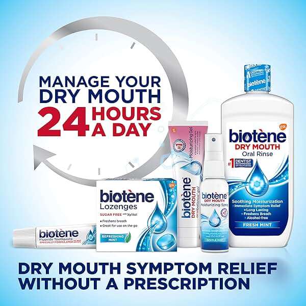 Biotene Dry Mouth Lozenges for Dry Mouth and Fresh Breath, Dry Mouth Relief and Breath Freshener, Refreshing Mint - 27 Count - Image 7