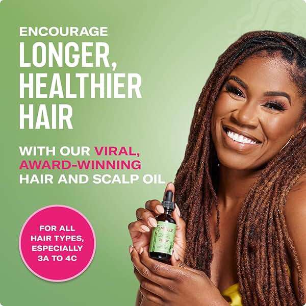 Mielle Organics Rosemary & Mint Hair Oil - Strengthening Biotin Oil Infused Frizzy & Damaged Hair Care - Split Ends & Dry Scalp Treatment to Support Longer, Healthier Strands, 2 Ounce - Image 2