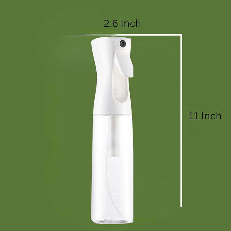 BeautifyBeauties Spray Bottle For Hair – Continuous Mister Spray Bottle for Hairstyling, Cleaning, Plants, Pets, Barbers, Salons, Essential Oil Scents (Clear, 16.9oz/500ml) 11" H x 2.6" L - Image 5