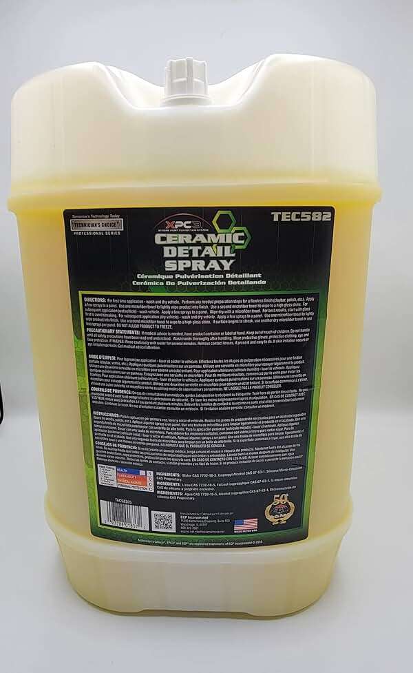 Technicians Choice TEC582 CERAMIC DETAIL SPRAY (5 Gallon) - Image 2