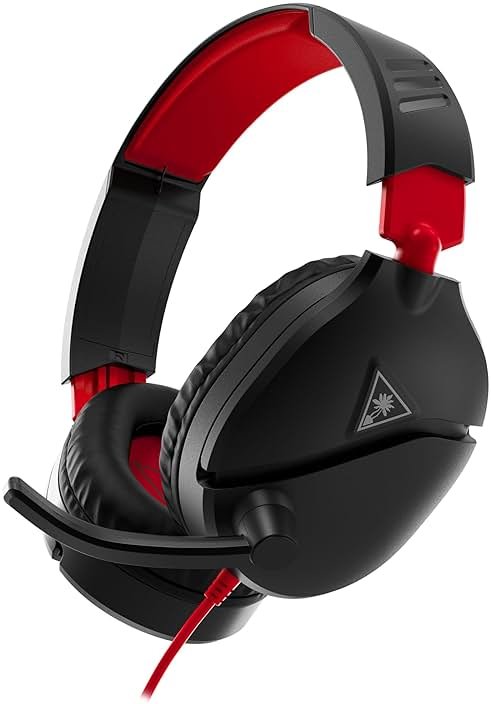 Turtle Beach Recon 70 Multiplatform Gaming Headset for Xbox Series X|S, Xbox One, PS5, PS4, PC & Mobile w/ 3.5mm Wired Connection - Flip-to-Mute Mic, 40mm Speakers, Lightweight Design, Black - Product Image
