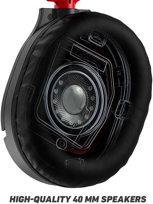 Turtle Beach Recon 70 Multiplatform Gaming Headset for Xbox Series X|S, Xbox One, PS5, PS4, PC & Mobile w/ 3.5mm Wired Connection - Flip-to-Mute Mic, 40mm Speakers, Lightweight Design, Black - Image 2