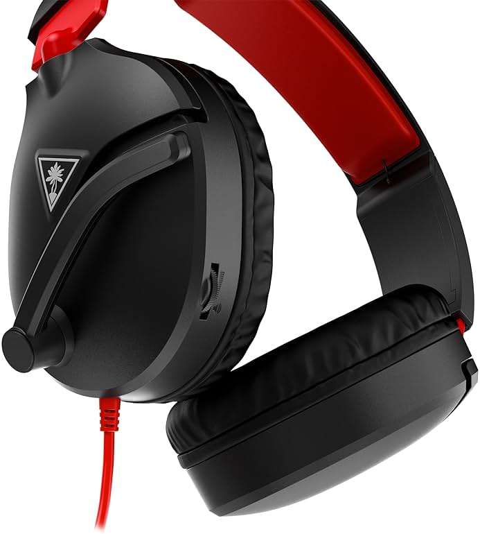 Turtle Beach Recon 70 Multiplatform Gaming Headset for Xbox Series X|S, Xbox One, PS5, PS4, PC & Mobile w/ 3.5mm Wired Connection - Flip-to-Mute Mic, 40mm Speakers, Lightweight Design, Black - Image 10