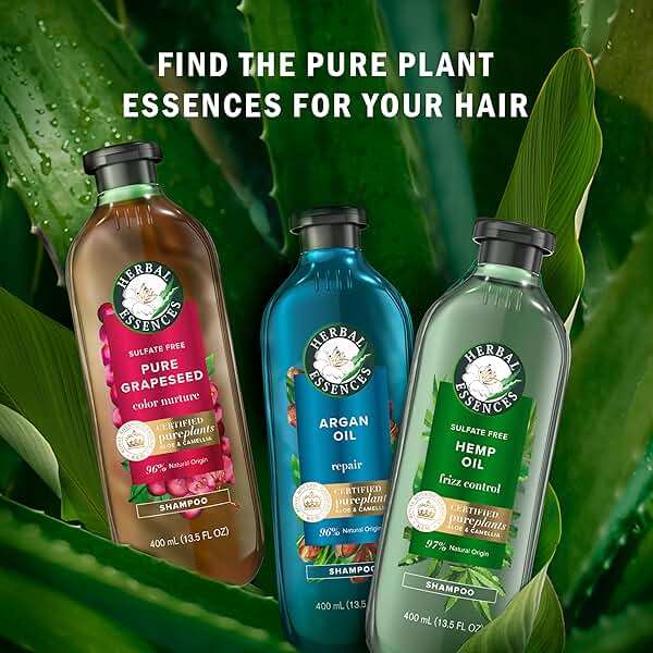 Herbal Essences Argan Oil Repair Shampoo & Conditioner Set, Moisturizes & Smoothes, Paraben-Free, Color-Safe, pH-Balanced, Citrus Scent, 20.2 Fl Oz, 2-Pack - Image 11