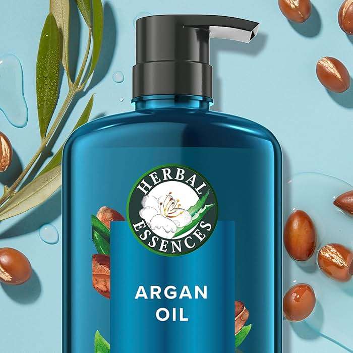 Herbal Essences Argan Oil Repair Shampoo & Conditioner Set, Moisturizes & Smoothes, Paraben-Free, Color-Safe, pH-Balanced, Citrus Scent, 20.2 Fl Oz, 2-Pack - Image 9