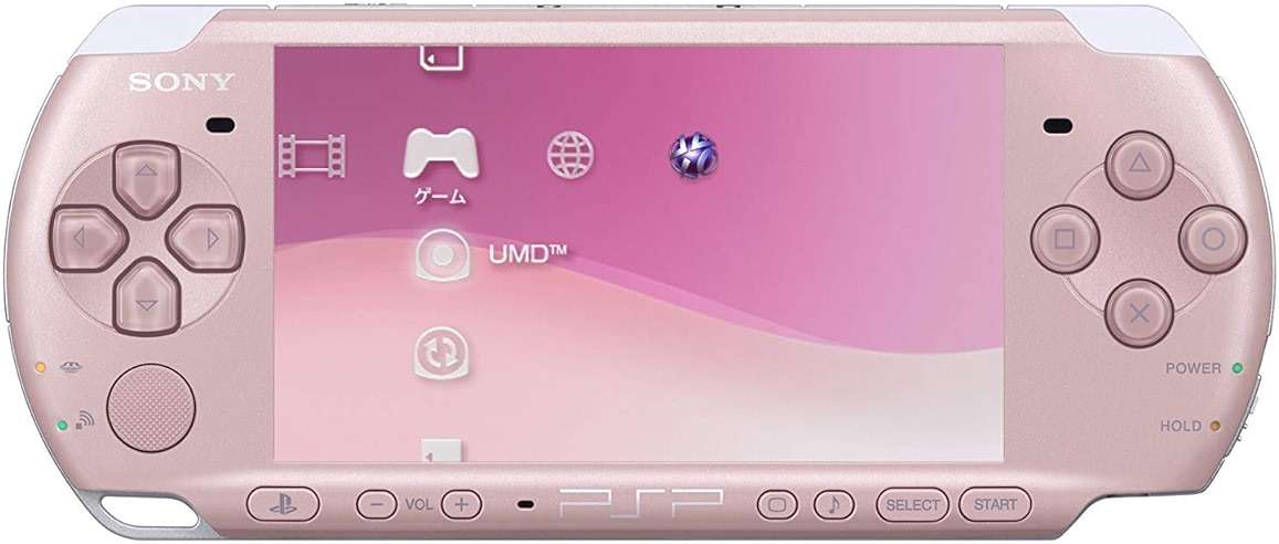 Sony Playstation Portable PSP 3000 Series Handheld Gaming Console System (Pink) (Renewed) - Image 1