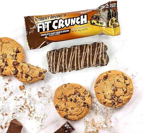 FITCRUNCH Snack Size Protein Bars, World’s Only 6-Layer Baked Bar, Just 3g of Sugar & Soft Cake Core (6 Bars, Chocolate Chip Cookie Dough) - Image 6