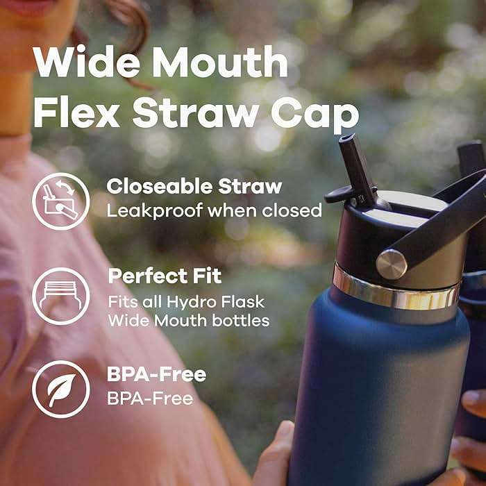 Hydro Flask Wide Mouth Lids- Accessory for Wide Mouth Water Bottle - Image 5