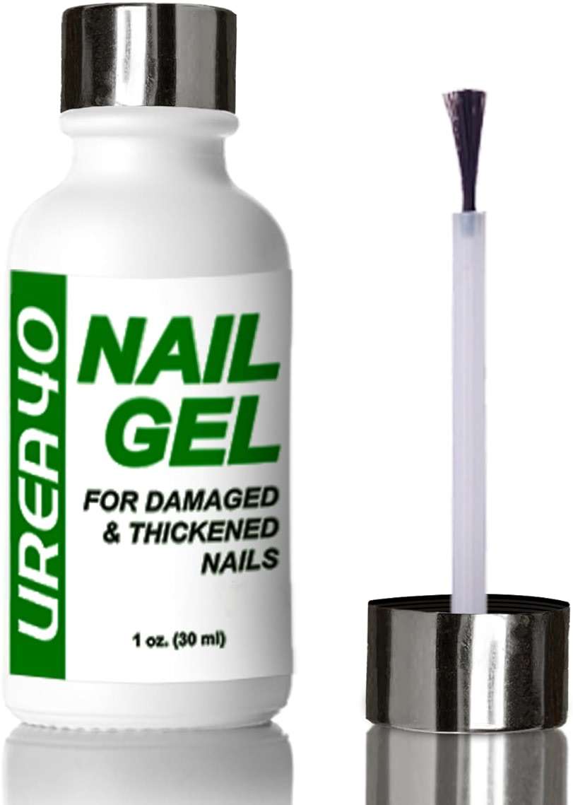 Urea Nail Gel - Softens Cracked Heel Calluses & Thick Toenails - Repairs Damaged, Yellow, Discolored Nails – Highly Effective & Quick-Dry Fingernails & Toenail Treatment (Urea 40%) - Image 1