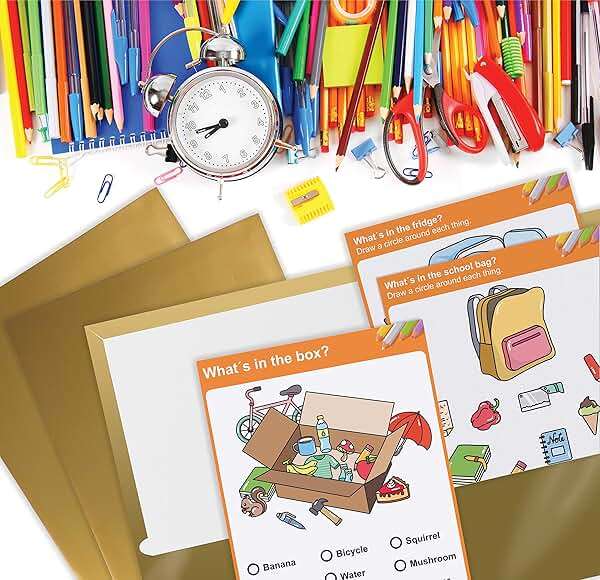 Better Office Products 2 Pocket Glossy Laminated Metallic Gold Paper Folders, Letter Size, 25 Pack, Paper Portfolios Box of 25 - Image 4