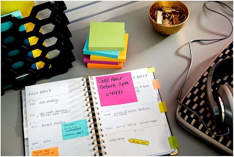 Post-it Mini Notes, 1 3/8 in. x 1 7/8 in., 24 Sticky Notes Pads, 100 Sheets per Pad, Poptimistic Collection, School Supplies and Office Products, The Original Post-it Note - Image 12