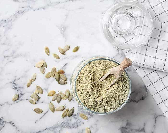 Food to Live Organic Pumpkin Seeds Protein Powder, 25 Pounds – 60% Protein, Non-GMO, Non-Irradiated, Pure Flour, Kosher, Vegan Superfood, Bulk, Great for Baking, Drinks and Smoothies - Image 5
