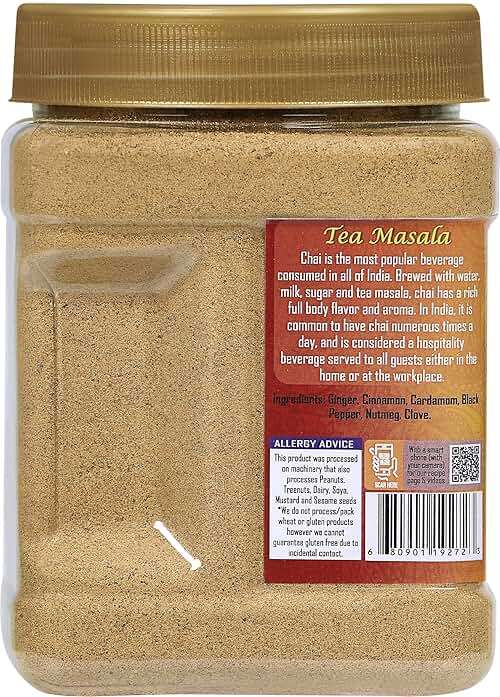 Rani Tea (Chai) Masala Indian Spice Blend 16oz (1lb) 454g Bulk PET Jar ~ All Natural | Vegan | Gluten Friendly | Salt & Sugar Free | NON-GMO | No Colors | Indian Origin - Image 4