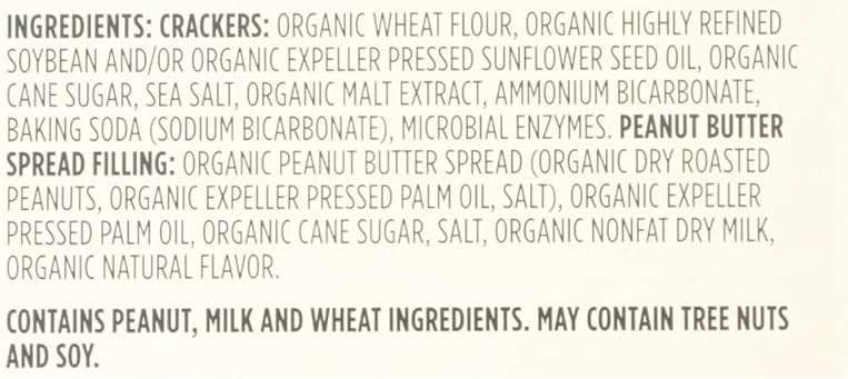 365 by Whole Foods Market, Organic Mini Peanut Butter Sandwich Crackers 8 Count, 1 Ounce - Image 3