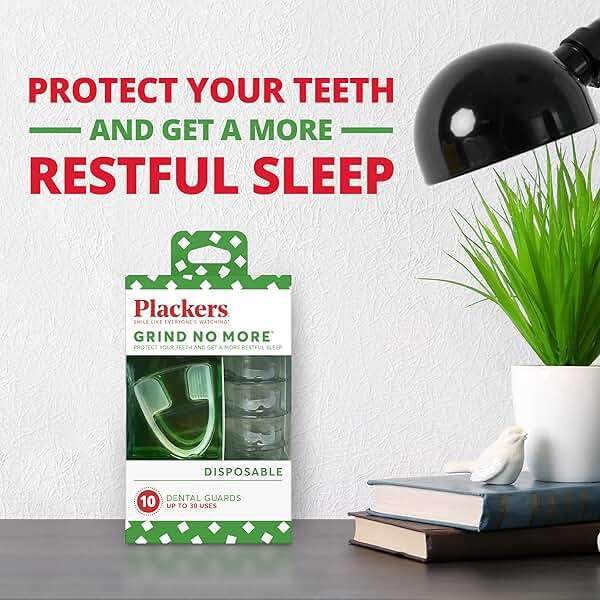 Plackers Grind No More Night Guard, Nighttime Protection for Teeth, BPA Free, Sleep Well, Ready to Wear, Disposable, One Size Fits All, 16 Count - Image 3