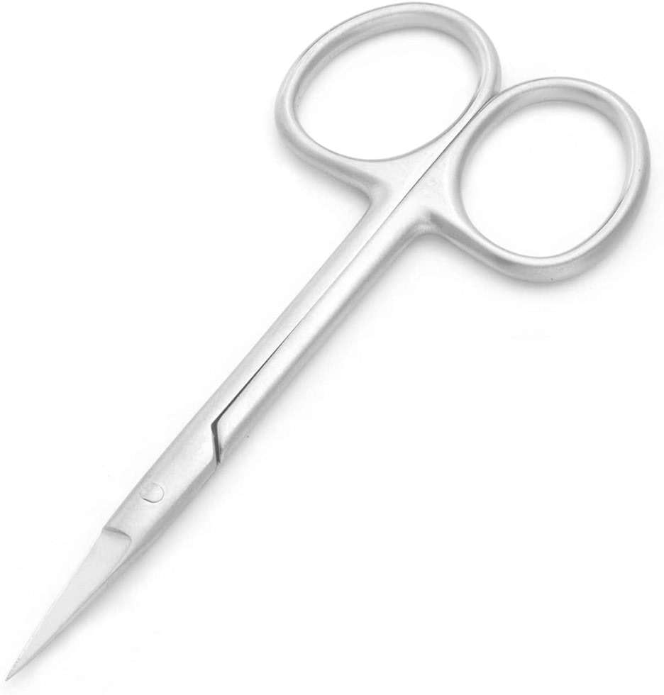 Motanar Cuticle Nail Scissors - Stainless Steel Precision Manicure Scissor - Extra Pointed Straight Curved Fingernail Scissor (Straight Piont) - Image 3